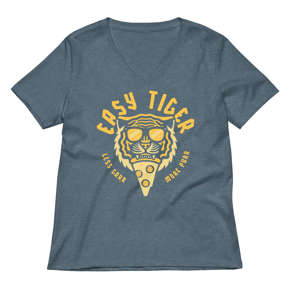 Easy Tiger Women's V-Neck Tee