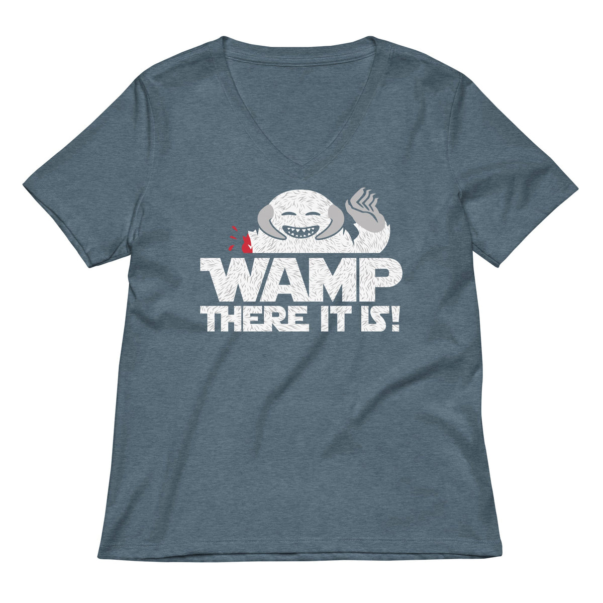 Wamp There It Is Women's V-Neck Tee