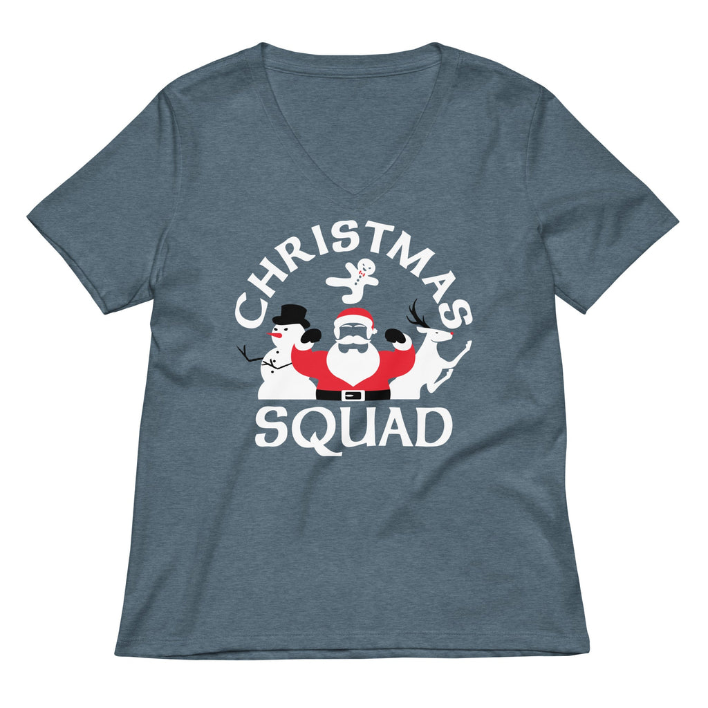 Christmas Squad Women's V-Neck Tee