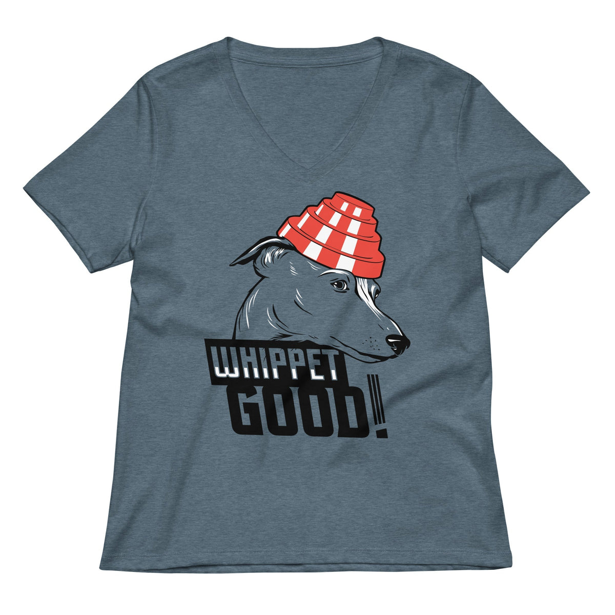 Whippet Good! Women's V-Neck Tee