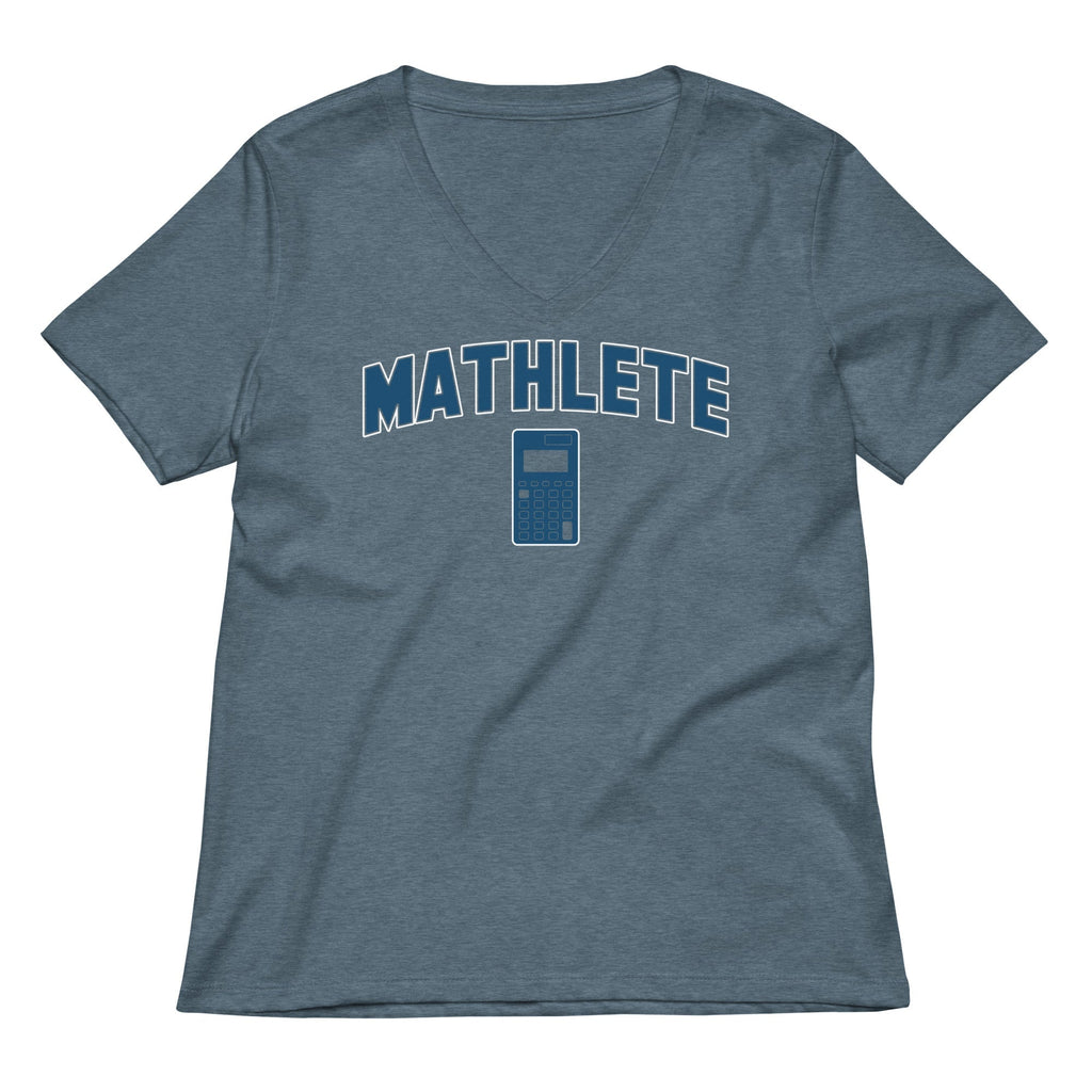 Mathlete Women's V-Neck Tee