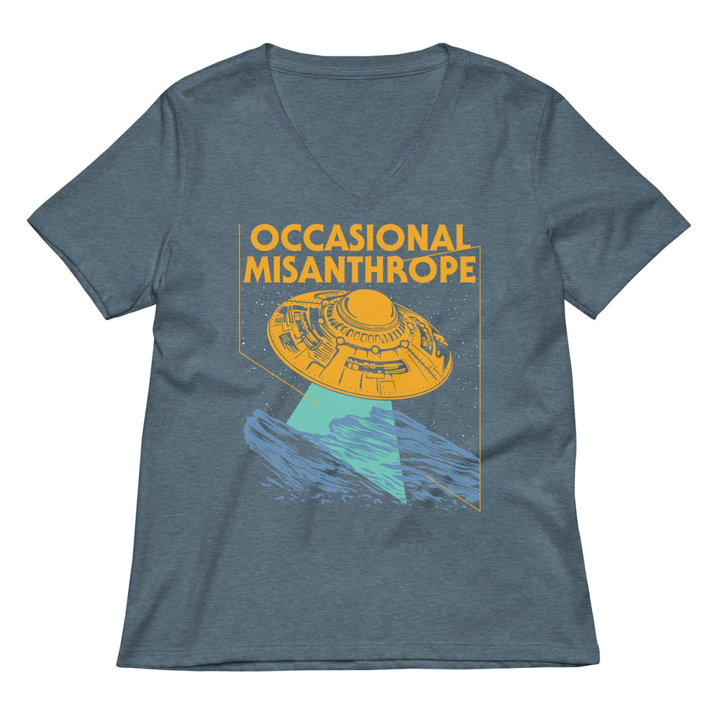 Occasional Misanthrope Women's V-Neck Tee