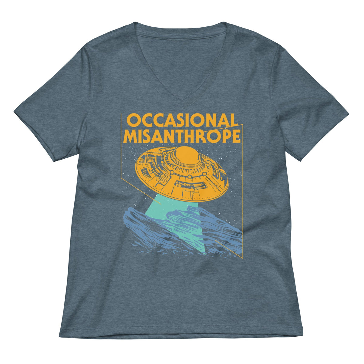 Occasional Misanthrope Women's V-Neck Tee
