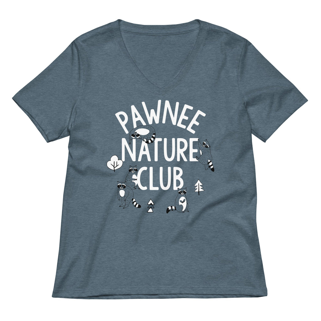 Pawnee Nature Club Women's V-Neck Tee