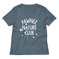 Pawnee Nature Club Women's V-Neck Tee