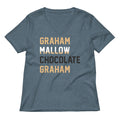 S'more Stack Women's V-Neck Tee