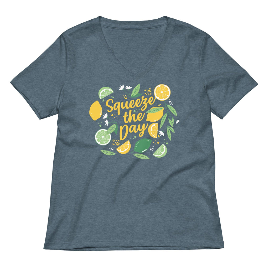 Squeeze The Day Women's V-Neck Tee