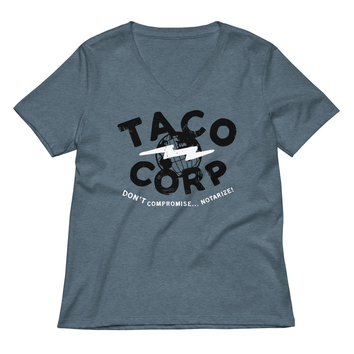 Taco Corp Women's V-Neck Tee