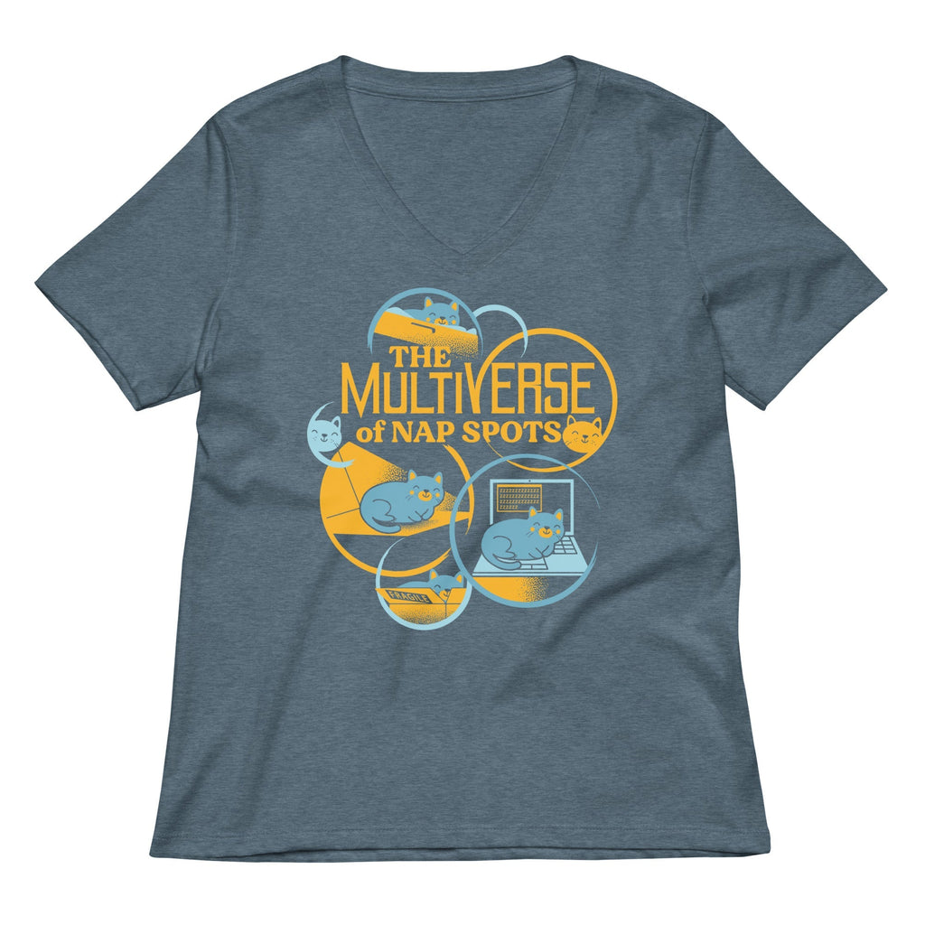 The Multiverse Of Nap Spots Women's V-Neck Tee