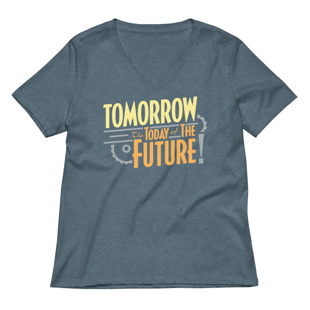 Tomorrow, The Today Of The Future Women's V-Neck Tee