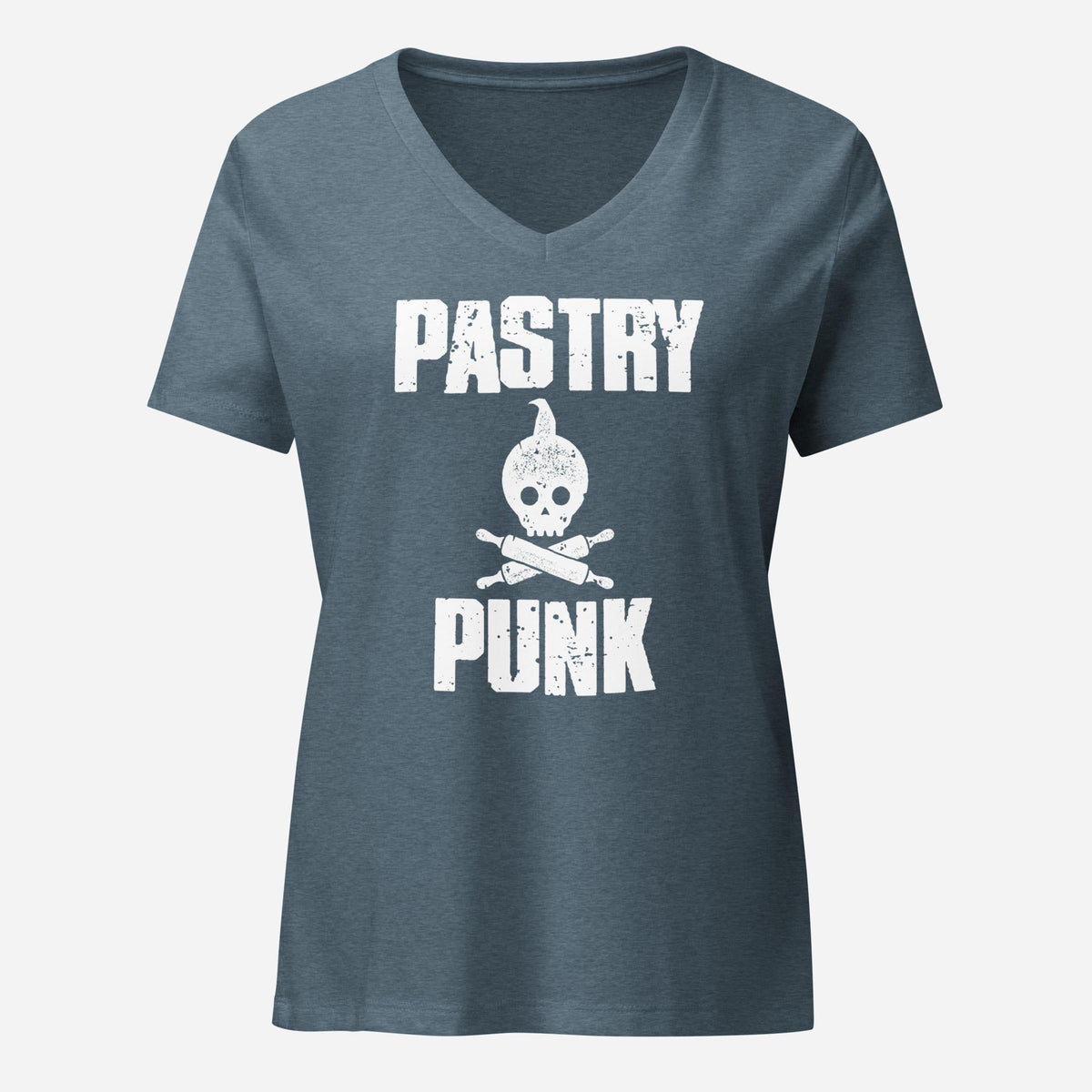 Pastry Punk Womenâ€™s Relaxed V-neck Tee