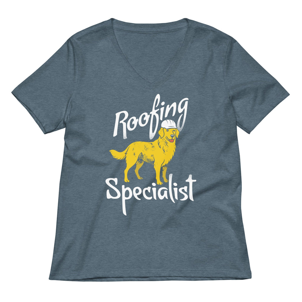 Roofing Specialist Women's V-Neck Tee