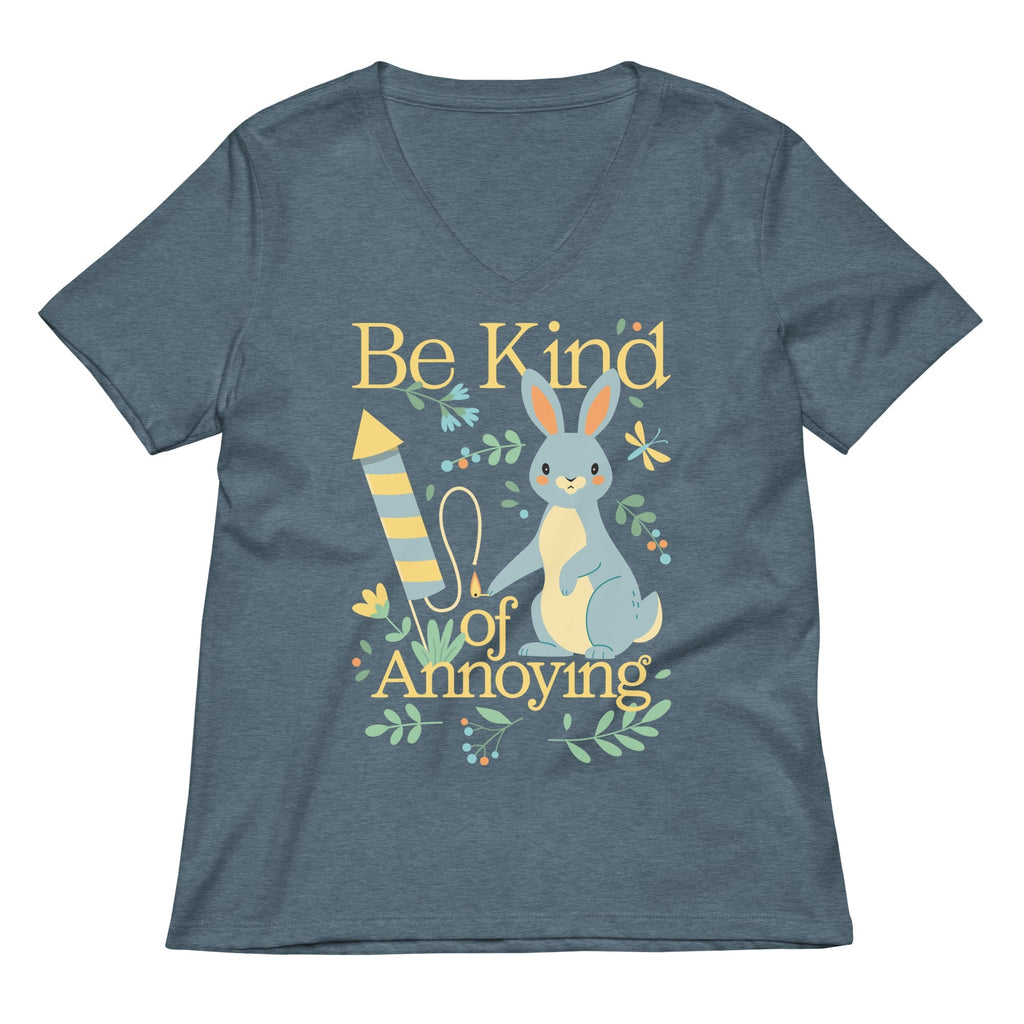 Be Kind Of Annoying Women's V-Neck Tee
