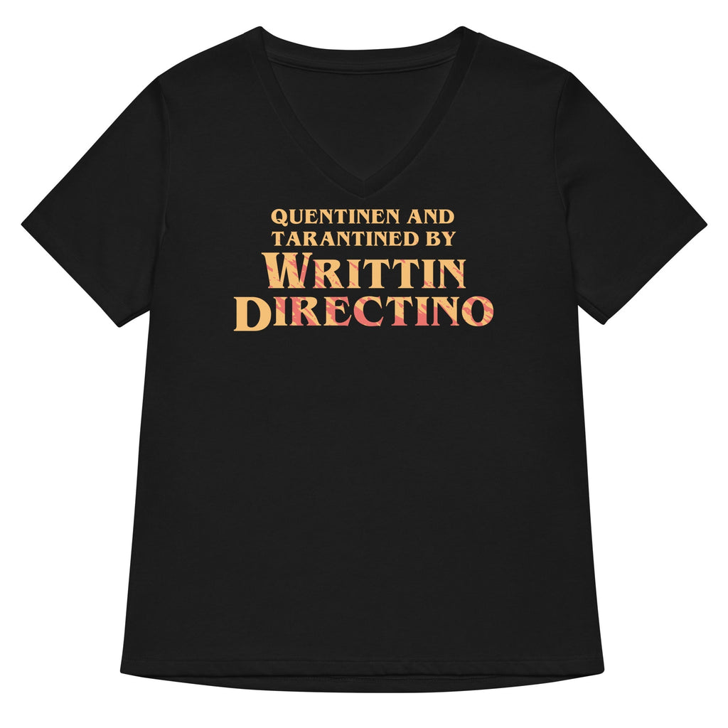 Writtin Directino Women's V-Neck Tee