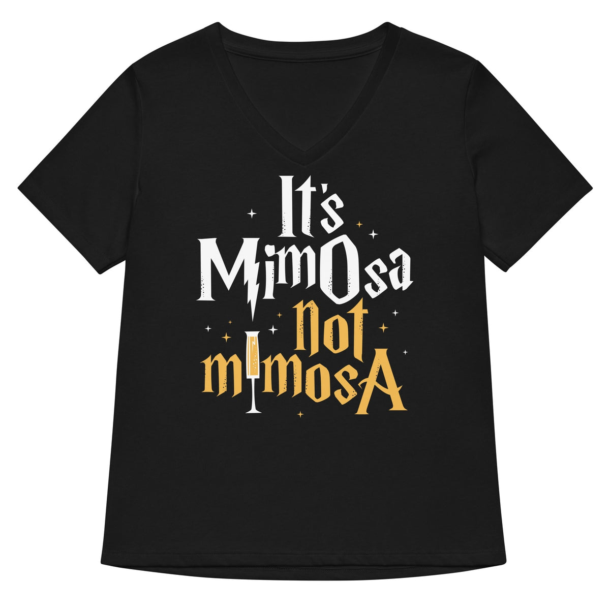 It's Mimosa Not Mimosa Women's V-Neck Tee