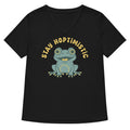 Stay Hoptimistic Women's V-Neck Tee