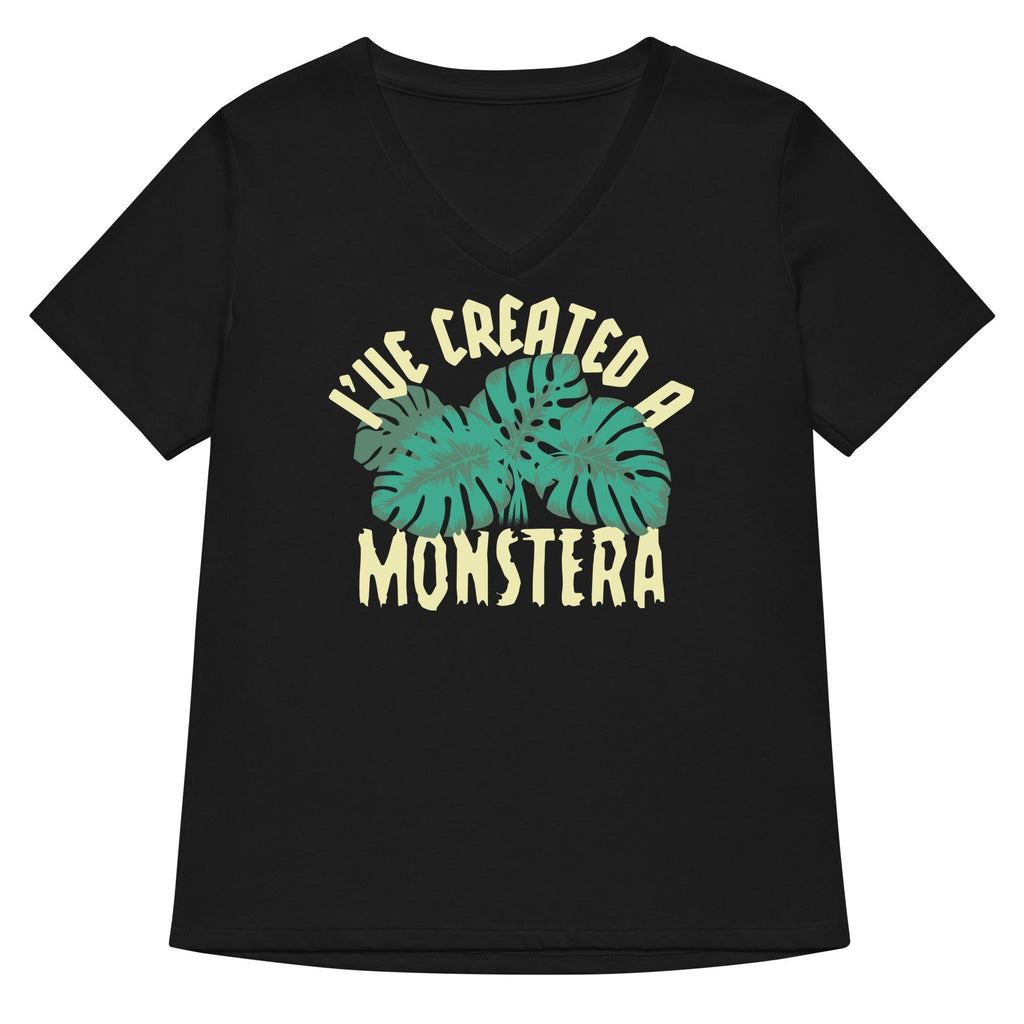 I've Created A Monstera Women's V-Neck Tee