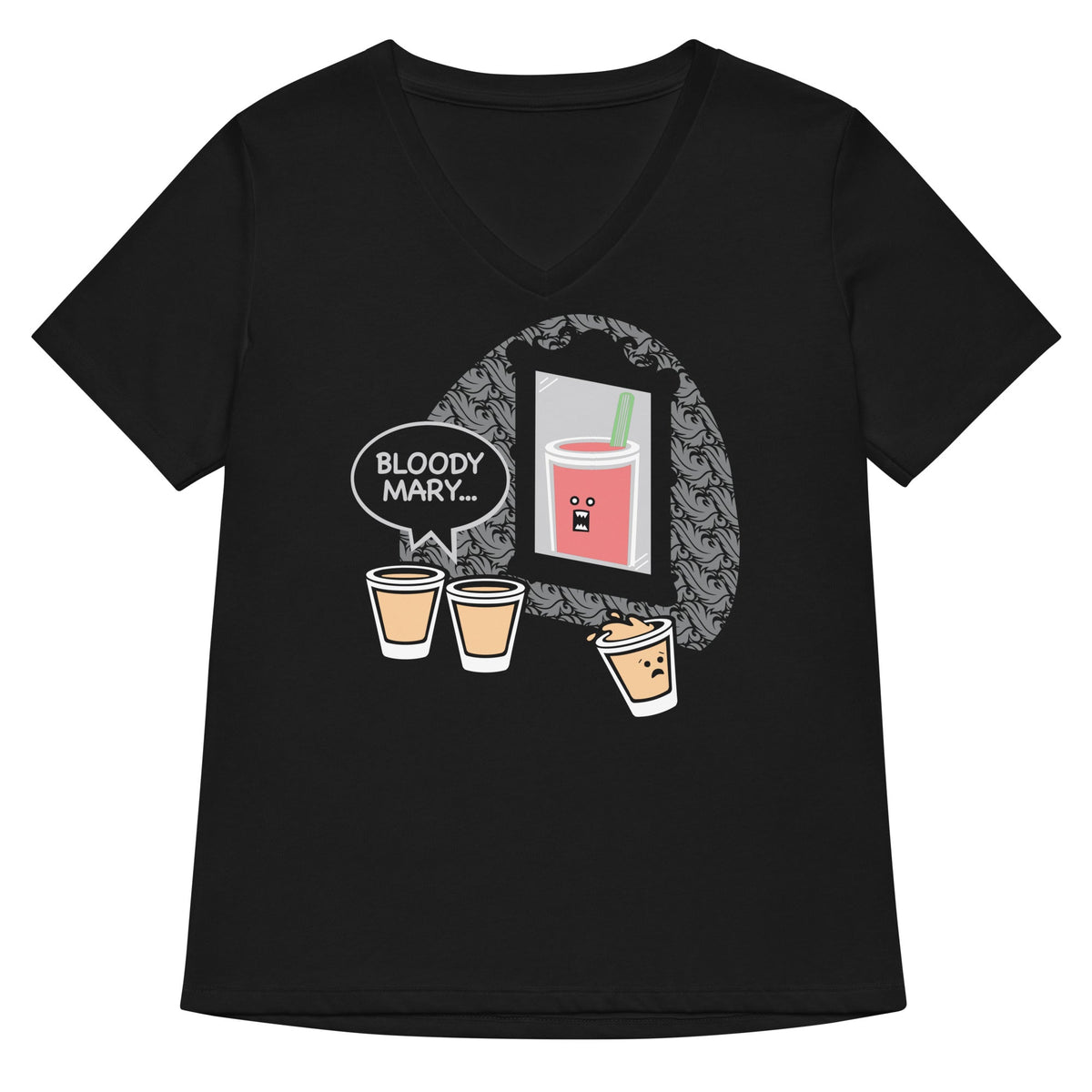Bloody Mary Women's V-Neck Tee