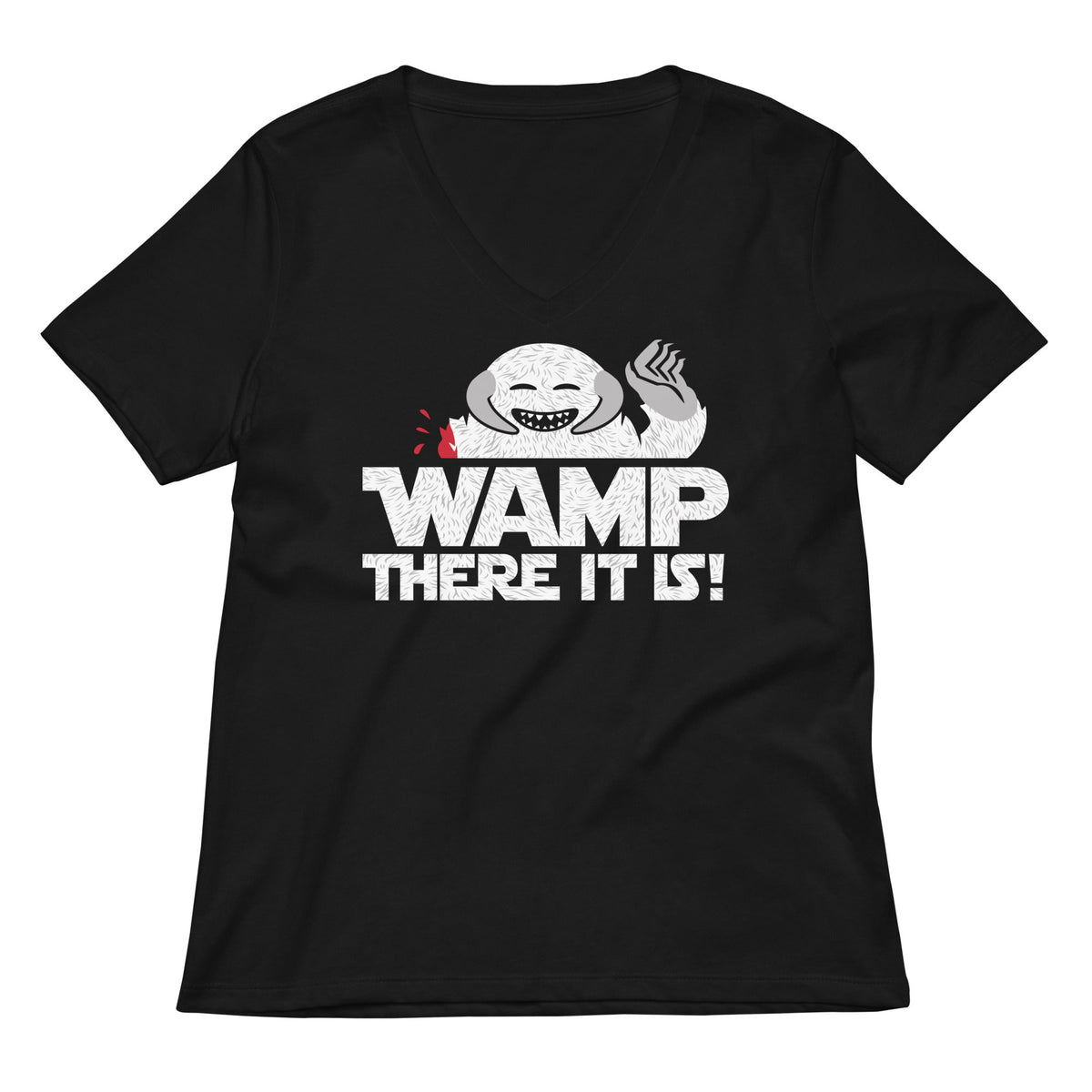 Wamp There It Is Women's V-Neck Tee