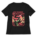 December & Dragons Women's V-Neck Tee