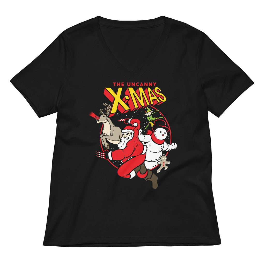 The Uncanny X-Mas Women's V-Neck Tee