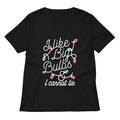I Like Big Bulbs & I Cannot Lie Women's V-Neck Tee