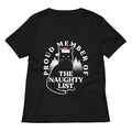 The Naughty List Women's V-Neck Tee