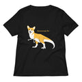 Tyrannocorgis Rex Women's V-Neck Tee