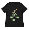 Size Matters Not Women's V-Neck Tee