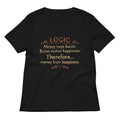 Money Buys Happiness Women's V-Neck Tee