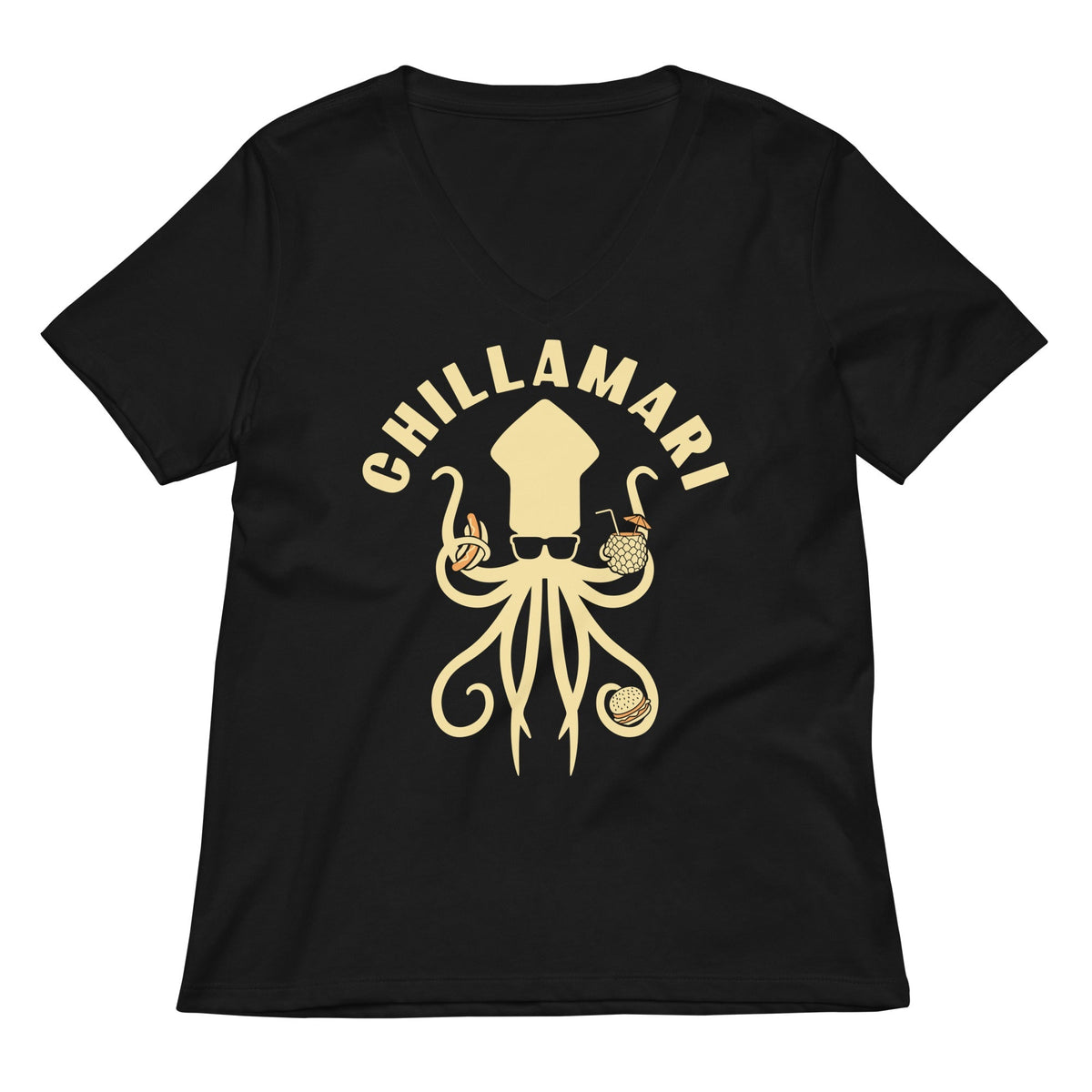 Chillamari Women's V-Neck Tee
