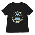 Life Is Relentless Women's V-Neck Tee