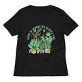 Home Is Where The Plants Are Women's V-Neck Tee
