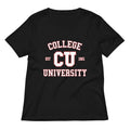 College University Women's V-Neck Tee