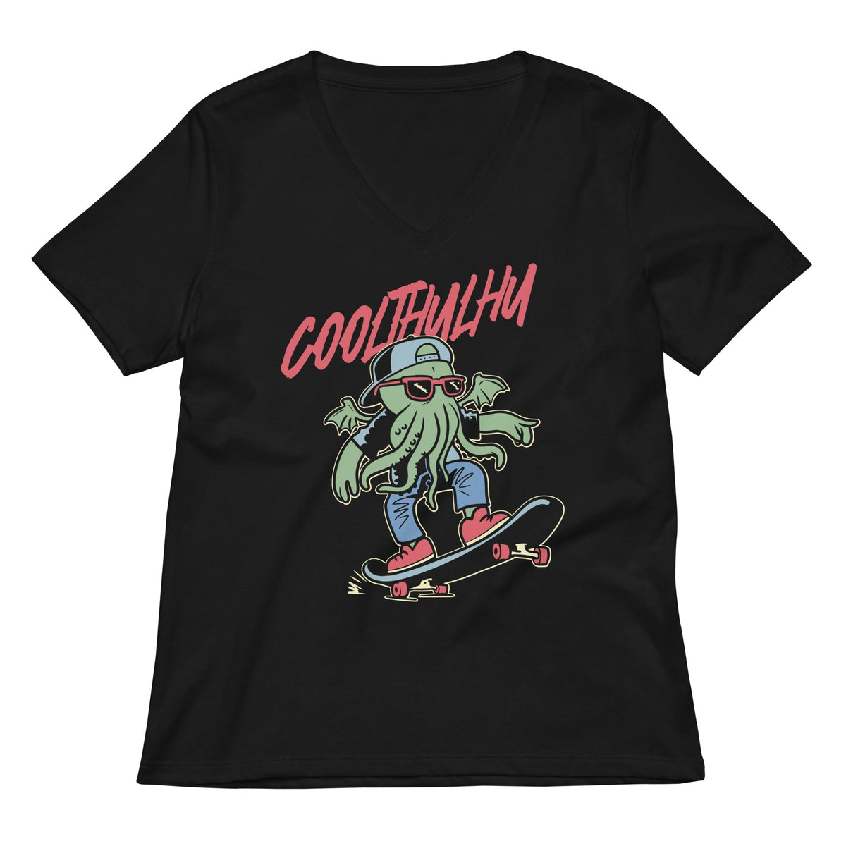 Coolthulhu Women's V-Neck Tee