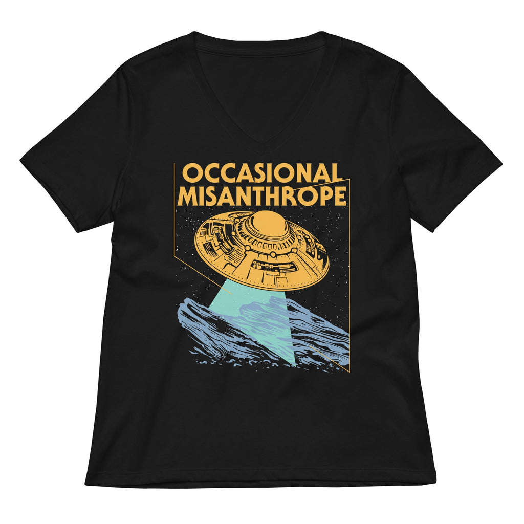 Occasional Misanthrope Women's V-Neck Tee