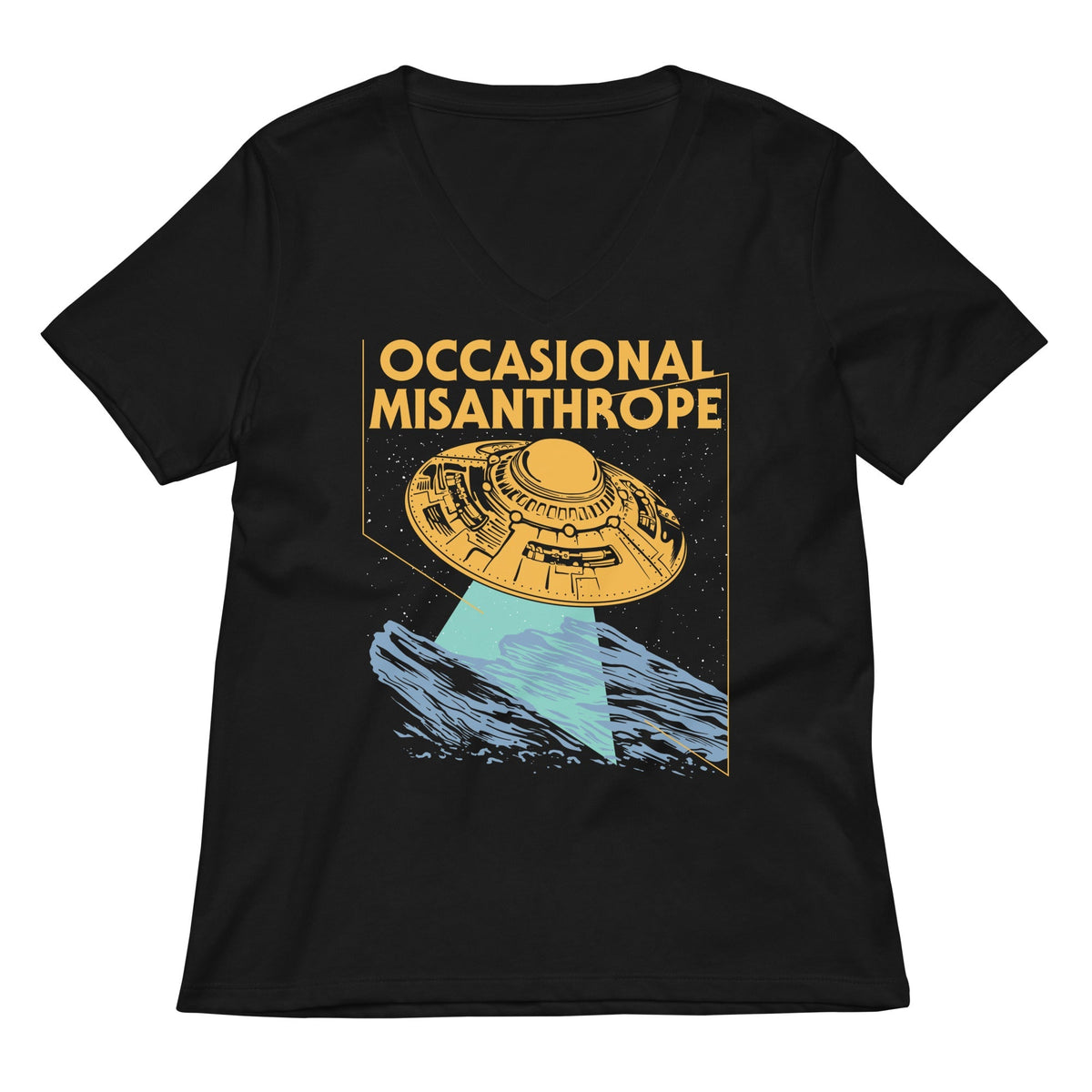 Occasional Misanthrope Women's V-Neck Tee