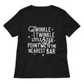 Point Me To The Nearest Bar Women's V-Neck Tee