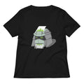 Shredded Women's V-Neck Tee