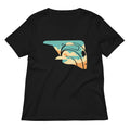 Sky Rocket Women's V-Neck Tee