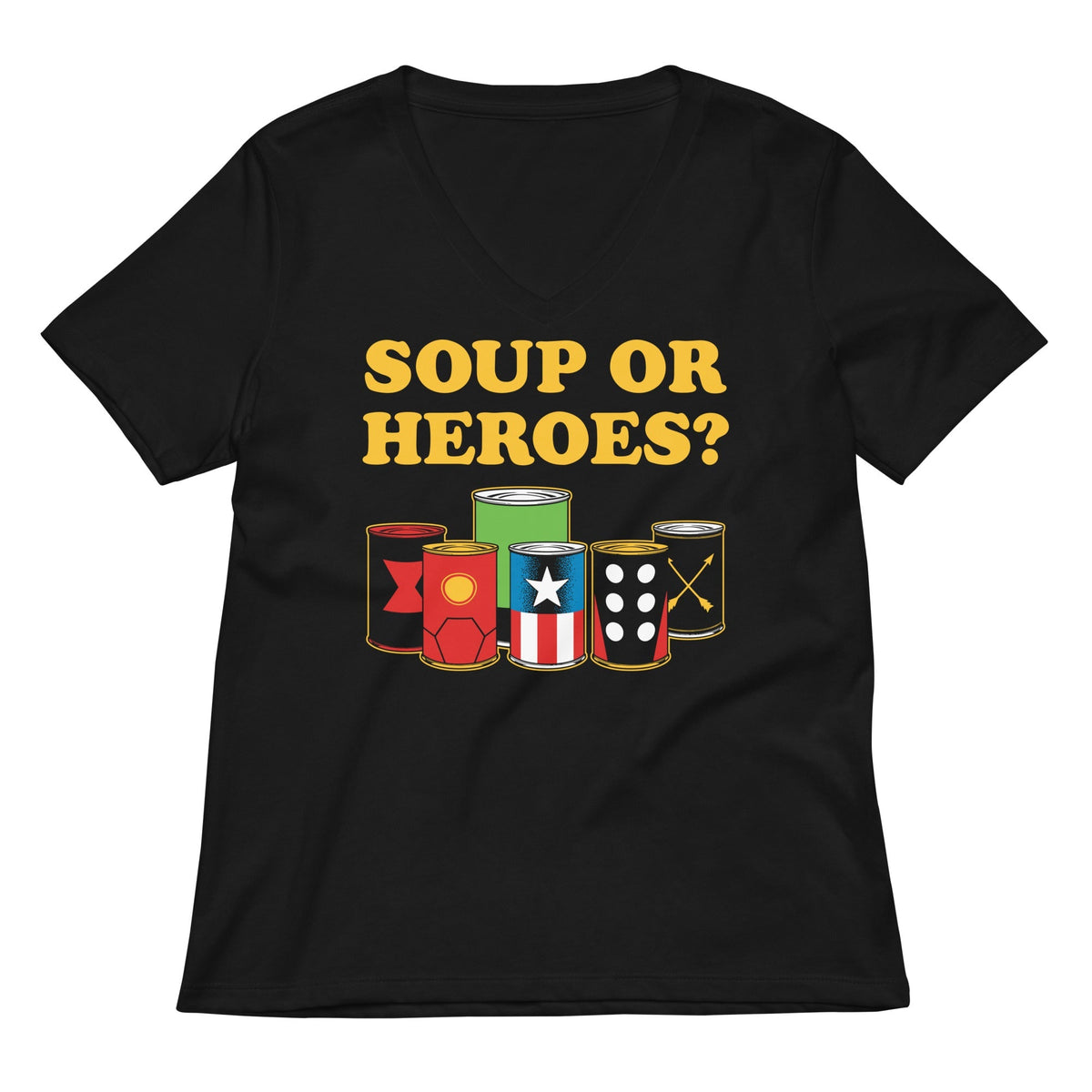 Soup Or Hero? Women's V-Neck Tee