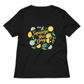 Squeeze The Day Women's V-Neck Tee