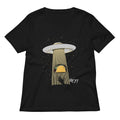 Taco Abduction Women's V-Neck Tee