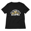 The Awesome Meter Women's V-Neck Tee