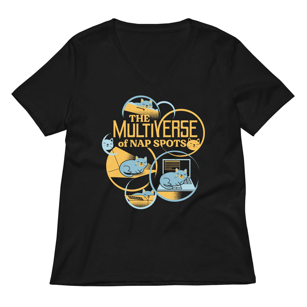 The Multiverse Of Nap Spots Women's V-Neck Tee