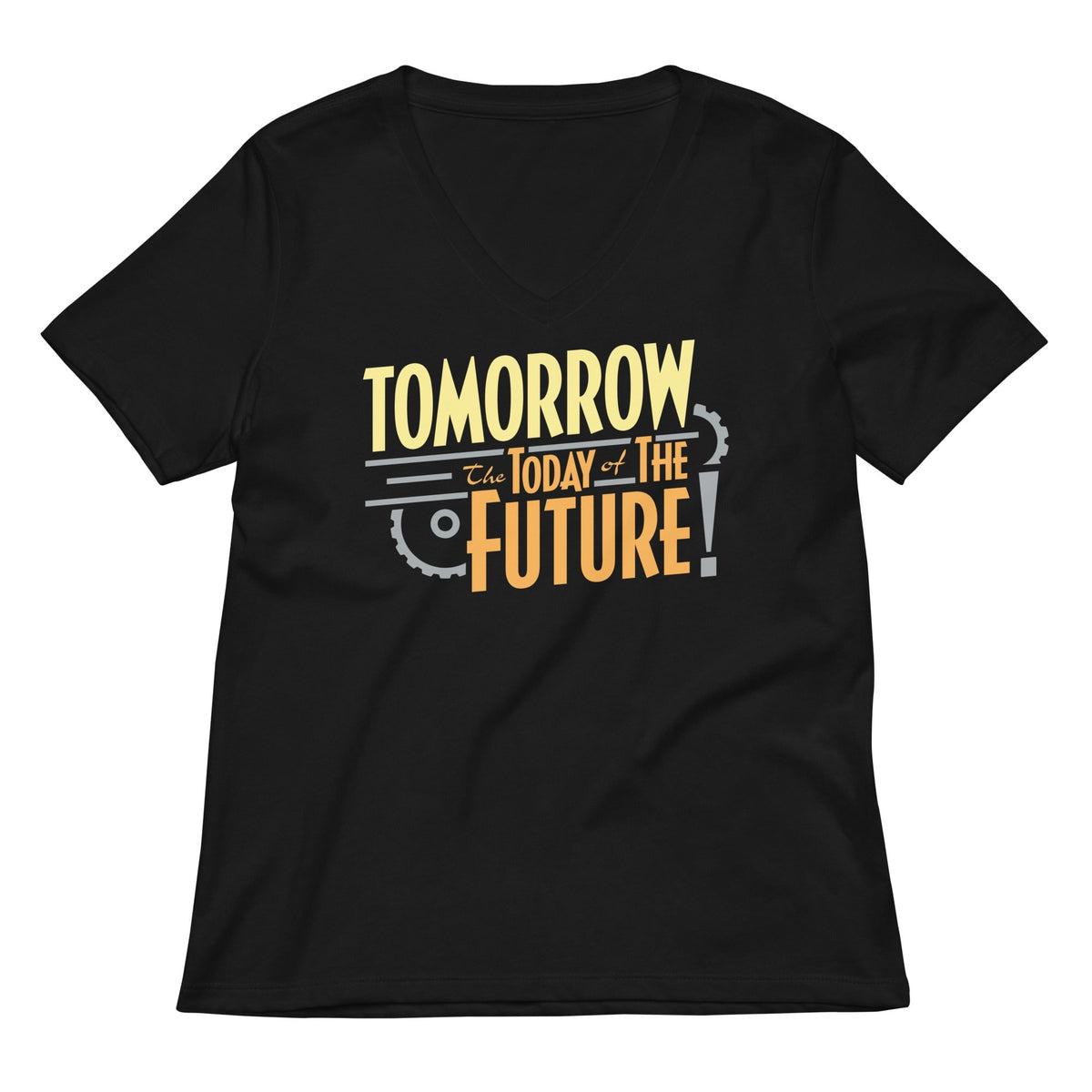 Tomorrow, The Today Of The Future Women's V-Neck Tee