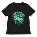 Turtle Power Company Women's V-Neck Tee