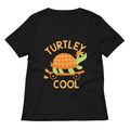 Turtley Cool Women's V-Neck Tee