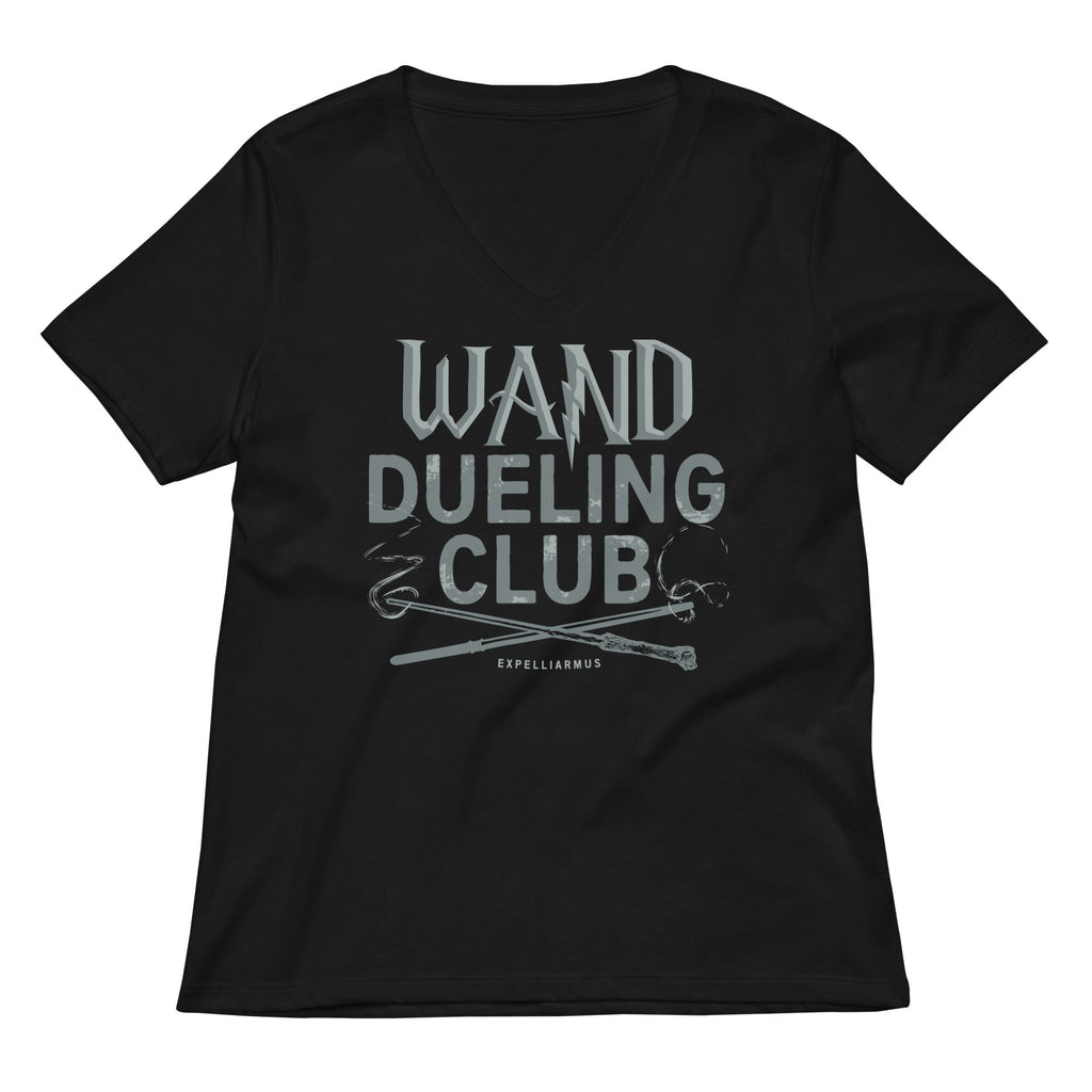 Wand Dueling Club Women's V-Neck Tee