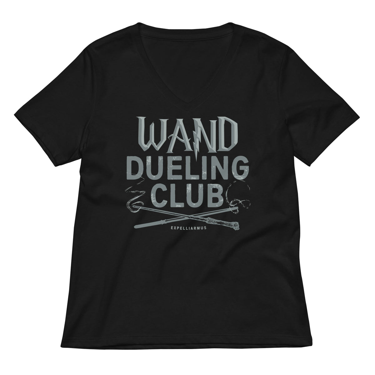 Wand Dueling Club Women's V-Neck Tee